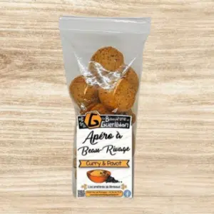 Guerlédan-Biscuits apéro curry-pavot